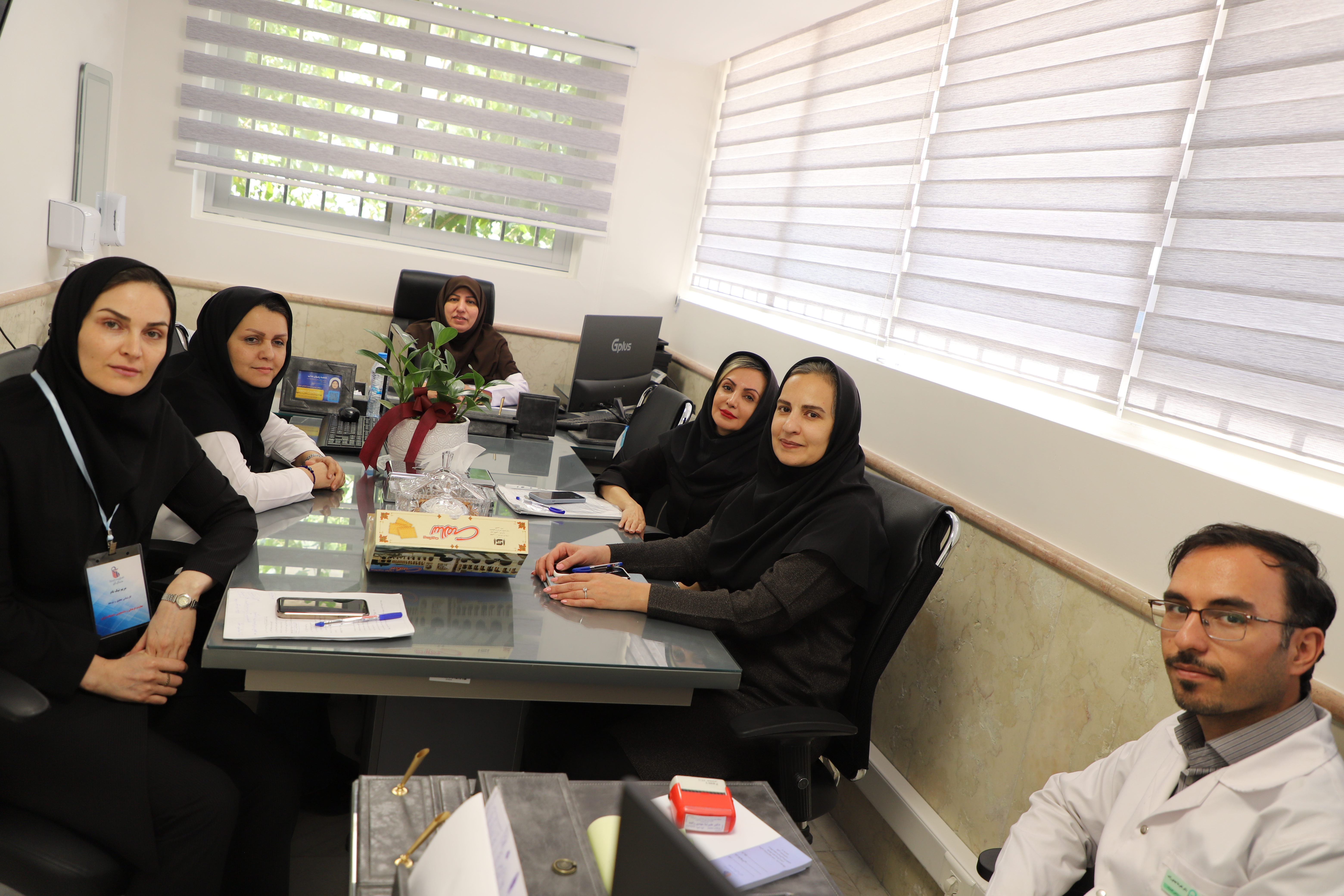 بازدید تیم ارزیابی و اعتباربخشی دانشگاه از واحدهای شورای انظباطی و سلامت دانشجویی